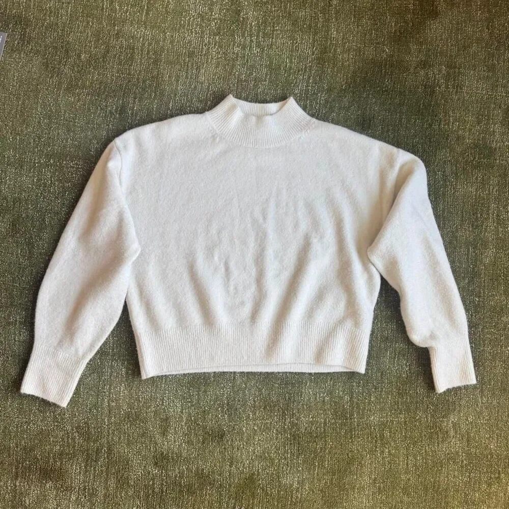 Other-stories Women's White and Cream Jumper